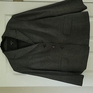 Ladies blazer/gray plaid by JNY